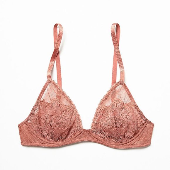 FREE PEOPLE Lace Triangle Bra - Picture 1 of 7